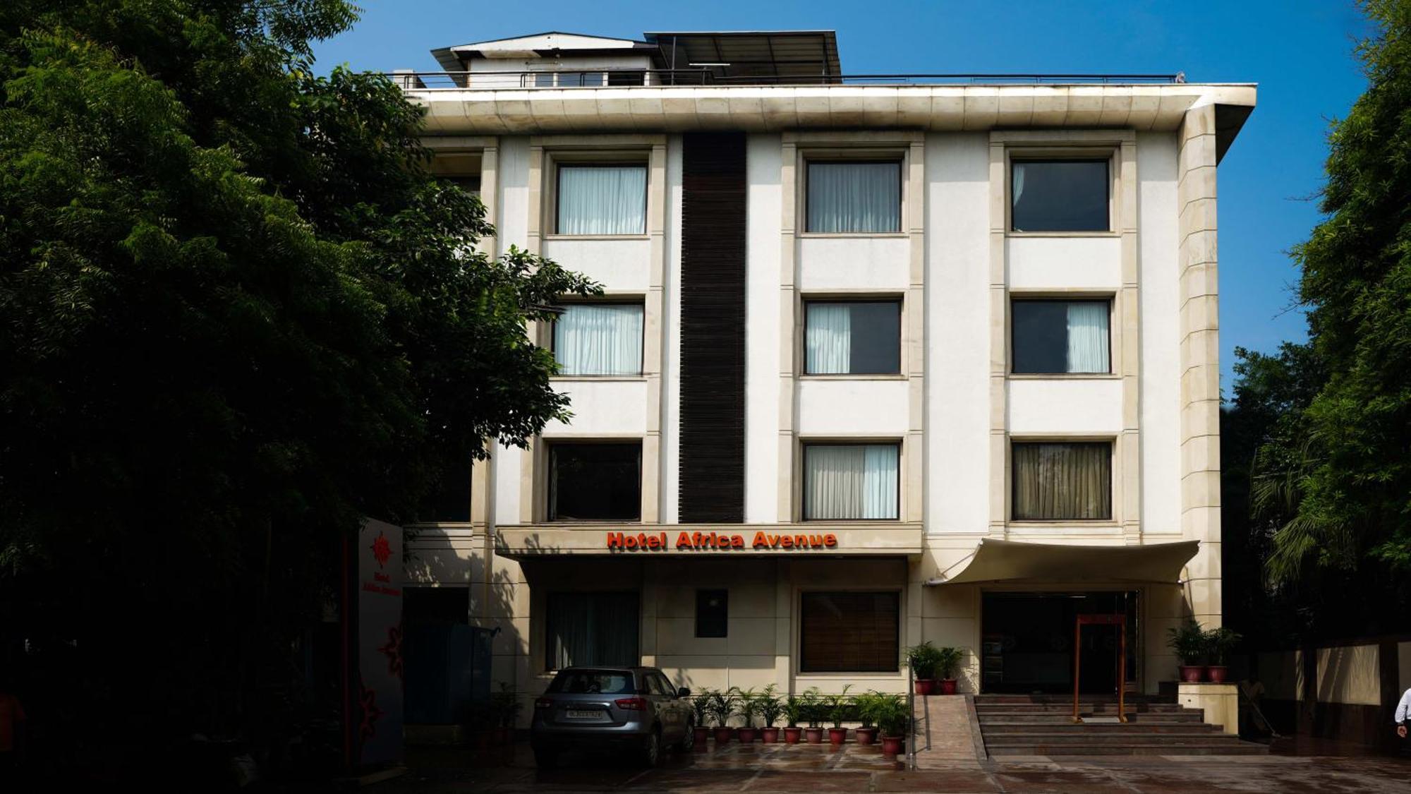 Hotel Africa Avenue - Greater Kailash 1 Нью-Дели Экстерьер фото